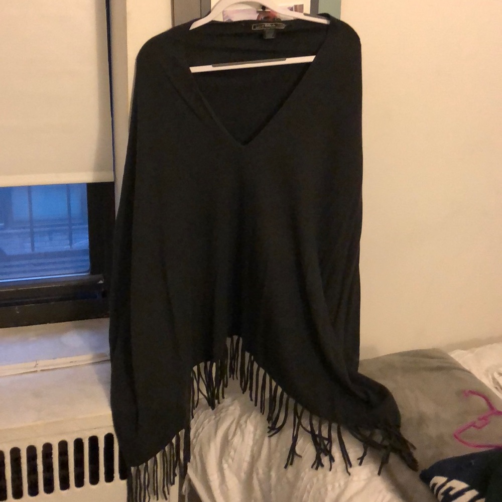 Fringe Poncho Top!
